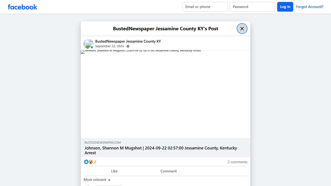 BustedNewspaper Jessamine County KY | Facebook