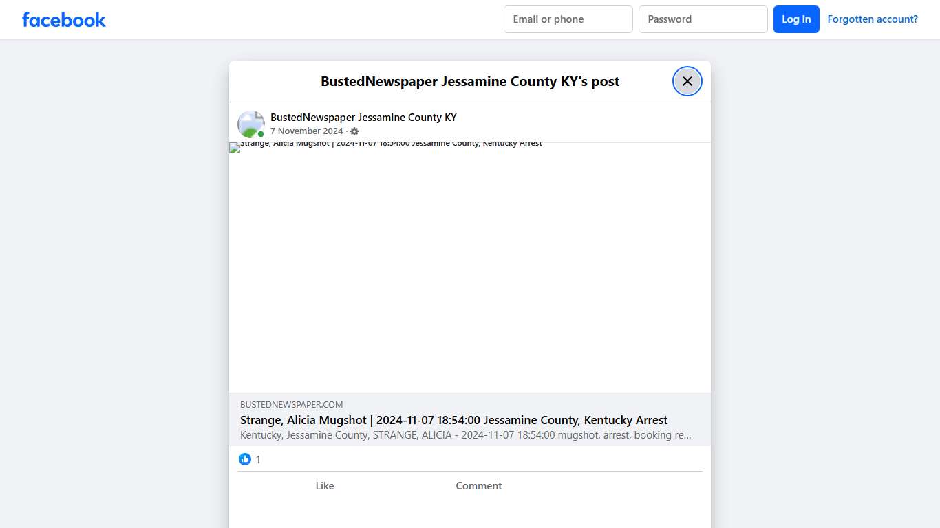 BustedNewspaper Jessamine County KY | Facebook