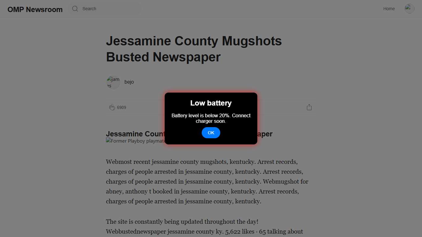 Jessamine County Mugshots Busted Newspaper