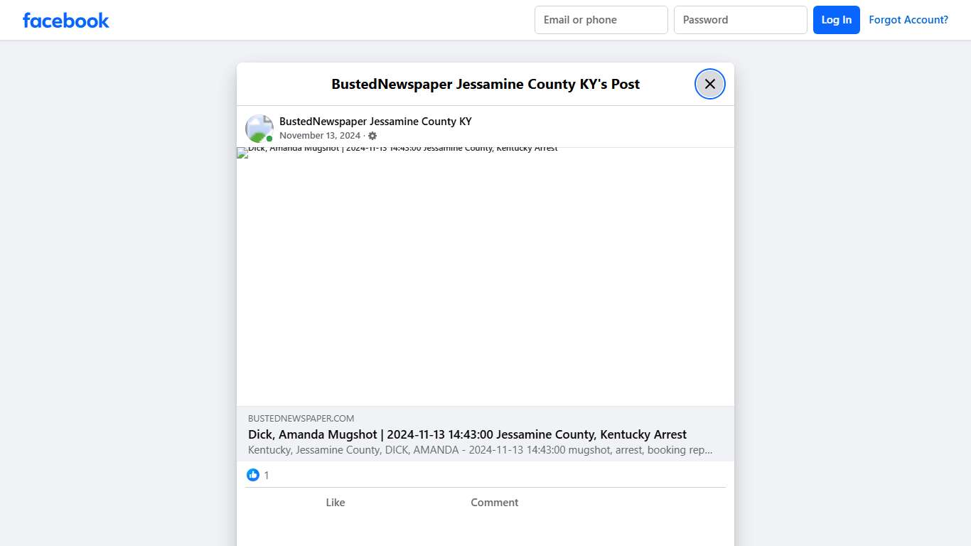 BustedNewspaper Jessamine County KY | Facebook